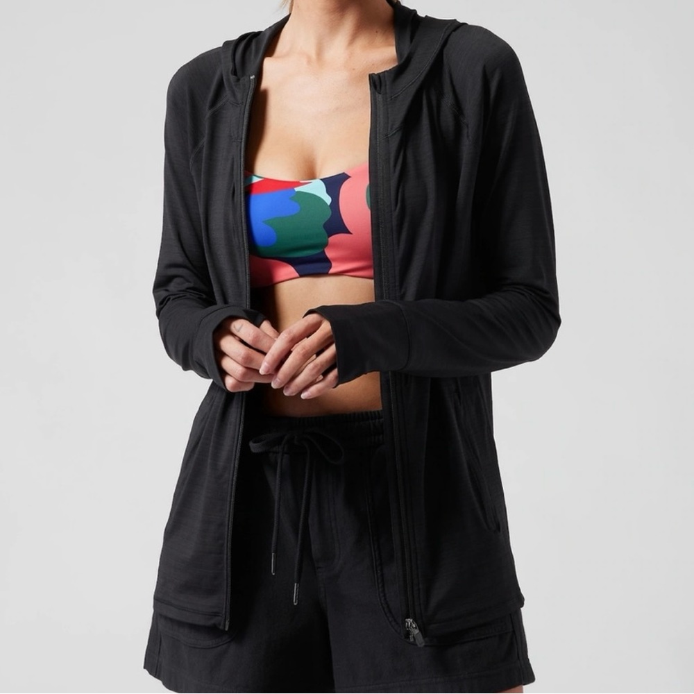 NWT Athleta Pacifica Illume UPF Relaxed Jacket
